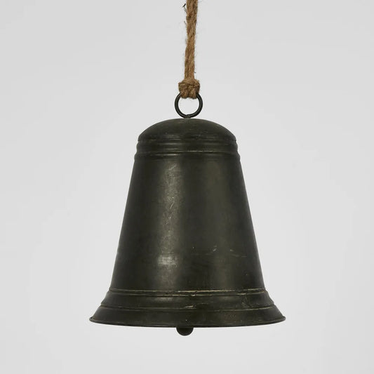 Large Hanging Bell - Grey Zinc